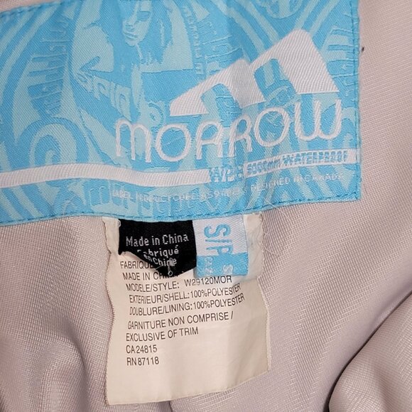 Morrow Women’s Small Blue Plaid Ski Snowboard Snow Pants‎ Outdoor - Picture 10 of 12